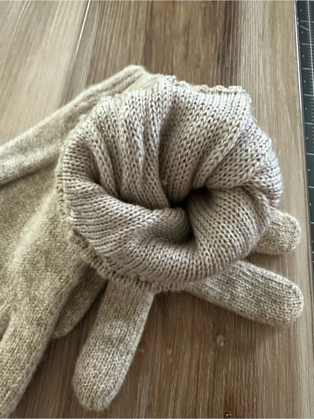 Vintage Wool Gloves Made in England